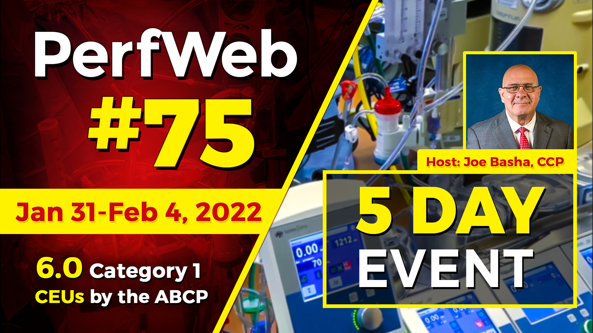 PerfWeb #75 - 5 Days Bundle. 6.0 CEUs Category 1 (LIVE EVENT)REGISTER NOW